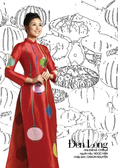 Vietnamese beauty reflected in traditional long dress - ảnh 3